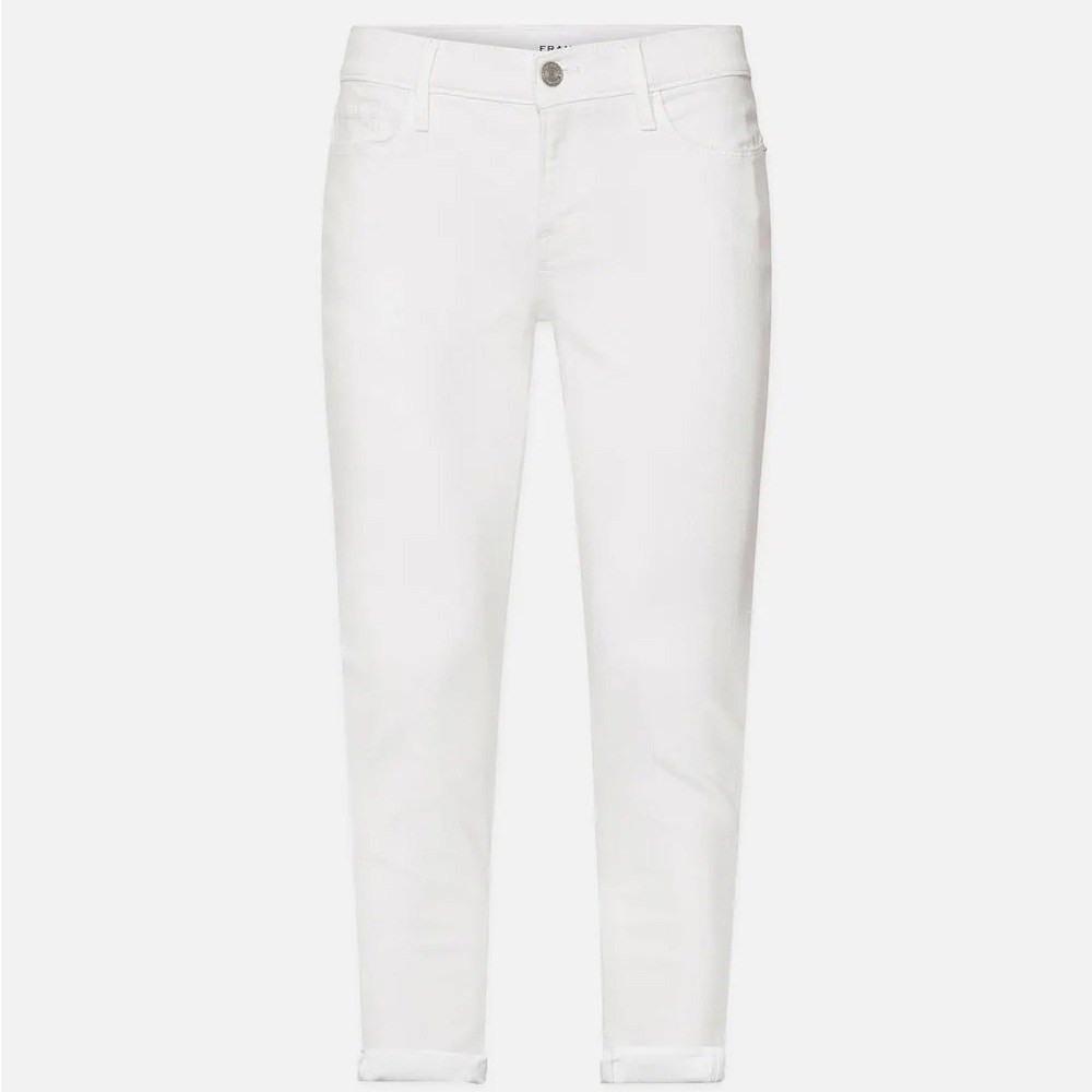 Frame white jeans
